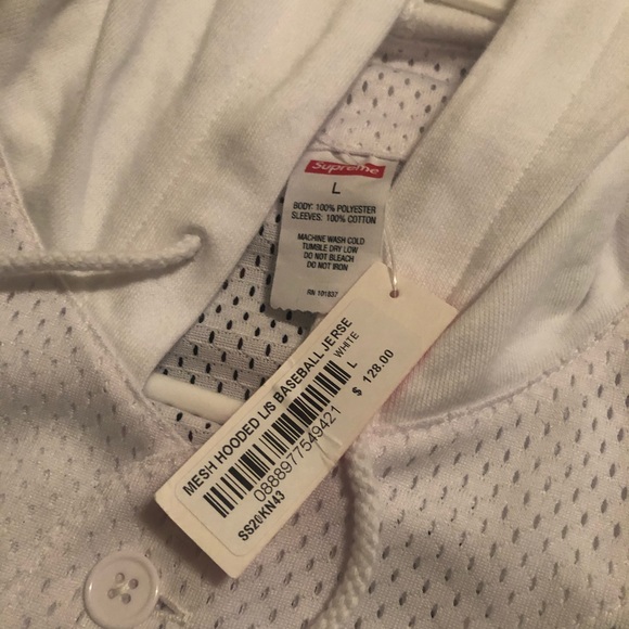 SUPREME BASEBALL JERSEY - Picture 2 of 5